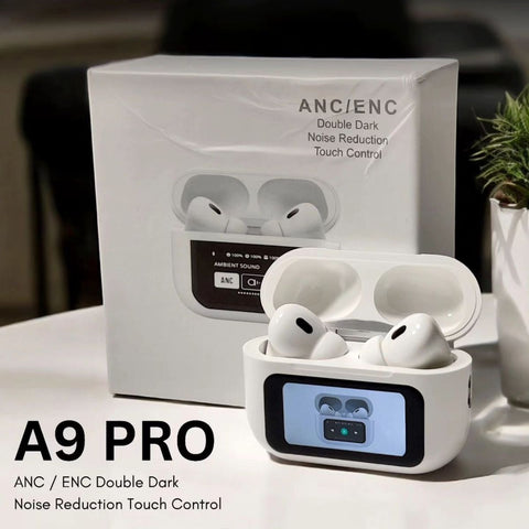 🎧 A9 Pro Earbuds – Crystal Clear Sound, All Day Comfort