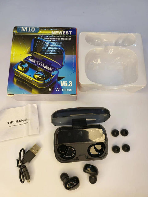 M10 Wireless Earbuds – Crystal Clear Sound, Maximum Comfort